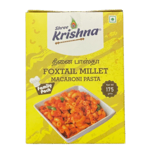 Shree Krishna ( Foxtail millet macaroni pasta )