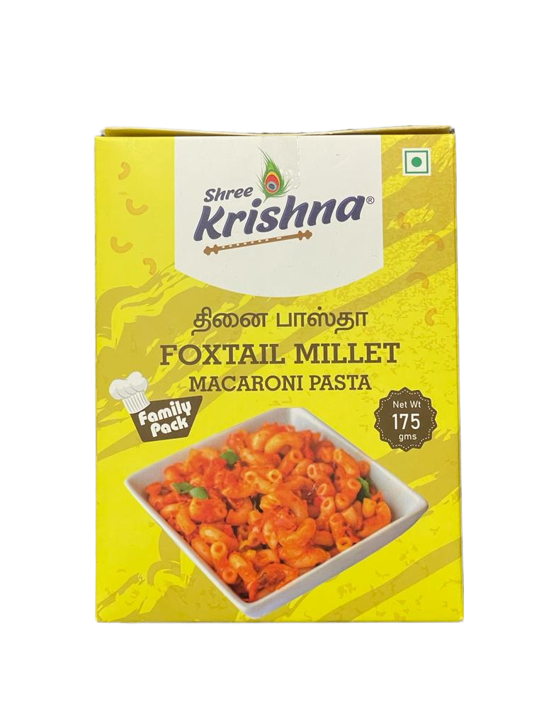 Shree Krishna ( Foxtail millet macaroni pasta )