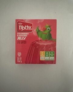 Strawberry Flavoured Jelly