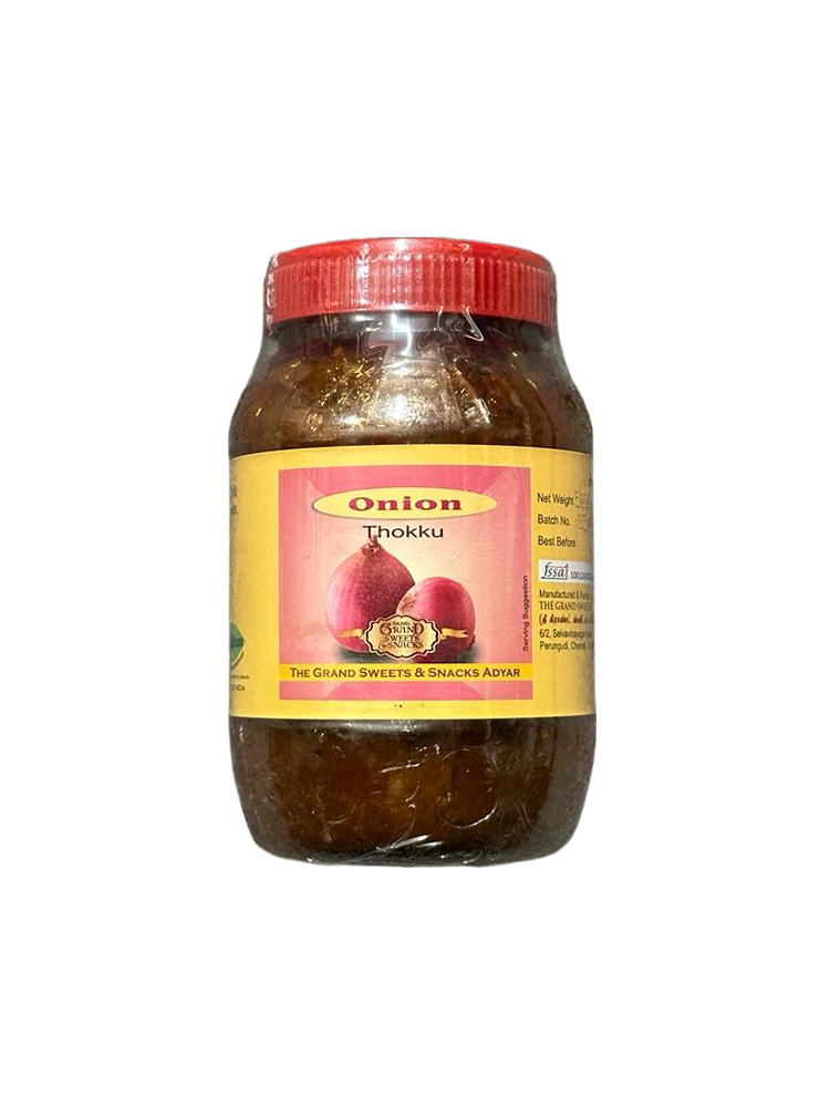 Grand sweets & snacks ( Onion thokku )