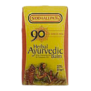 Herbal Ayurvedic Balm with Citronella Oil & Cinnamon Oil