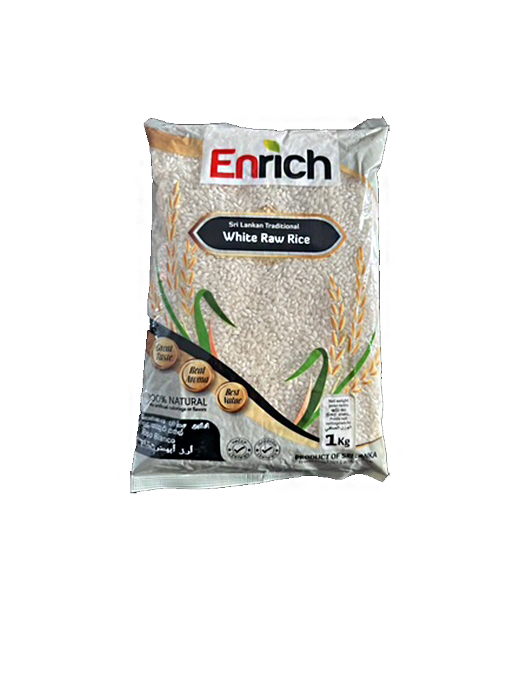 Sri Lankan Traditional White Raw Rice