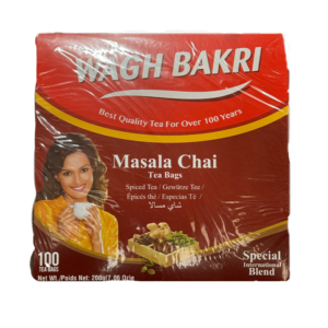Wagh Bakri masala chai tea bags 200g